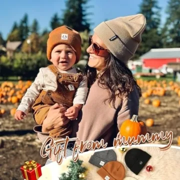 FURTALK Baby Beanie 2 Pack - Knit Winter Hat