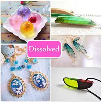 Epoxy Resin Pigment - 15 Color Liquid Epoxy Resin Dye - Highly Concentrated Epoxy Resin Colorant for Resin Color Art, DIY Jewelry Making Supplies - AB Resin Coloring for Paint, Crafts - 10ml Each