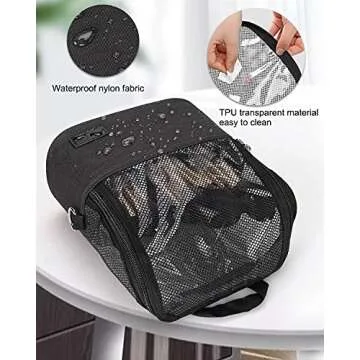 MONSTINA Makeup Brush Case - Large Capacity Organizer