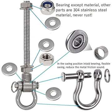 Durable Dakota 4 Heavy Duty Swing Hanger 1500lbs