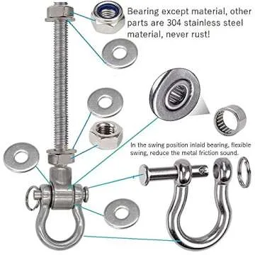 Durable Dakota 4 Heavy Duty Swing Hanger 1500lbs