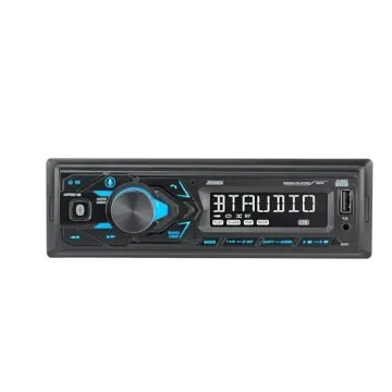JENSEN MPR210 7 Character LCD Single DIN Car Stereo Radio | Push to Talk Assistant | Bluetooth Hands...