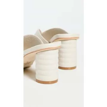 Intentionally Blank Women's Kamika Slide Heels, Cream, Off White, 8 Medium US