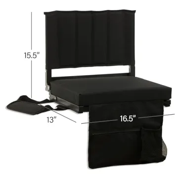 JST GAMEZ Comfortable Stadium Seat with Back Support