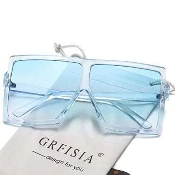 Stylish GRFISIA Oversized Sunglasses for All