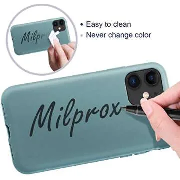 Stylish MILPROX iPhone 11 Case with Screen Protector