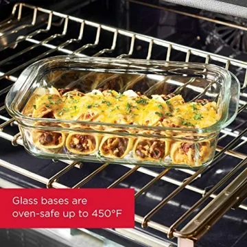 Rubbermaid Brilliance Glass Storage Containers Set of 3