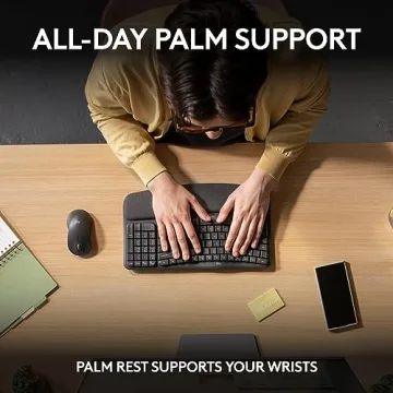 Logitech Wave Keys MK670 Combo Ergonomic Wireless Keyboard