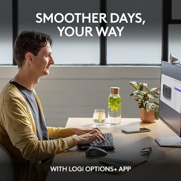 Logitech Wave Keys MK670 Combo Ergonomic Wireless Keyboard