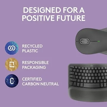 Logitech Wave Keys MK670 Combo Ergonomic Wireless Keyboard