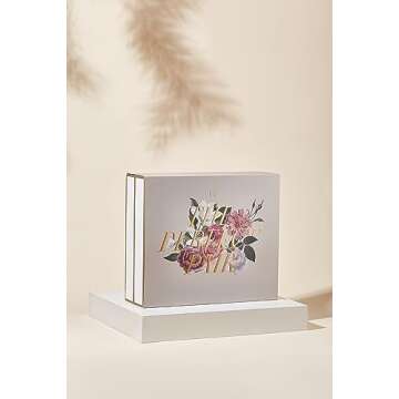 ESNA HOME Premium All-Natural Scented Candle Gift Set I Aromatherapy Candles for Home Scented I Elegant Candles Presents I Perfect Bedroom Decor for Women I Holiday Present for Christmas