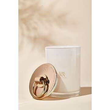 ESNA HOME Premium All-Natural Scented Candle Gift Set I Aromatherapy Candles for Home Scented I Elegant Candles Presents I Perfect Bedroom Decor for Women I Holiday Present for Christmas