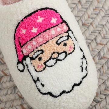 WIRETRAN Santa Claus Slippers Fun Festive Comfort