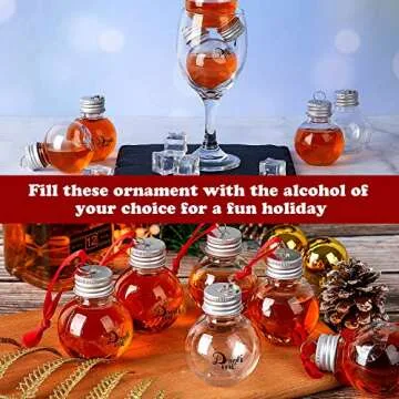 Fillable Christmas Ornaments for Fun Holiday Cheer