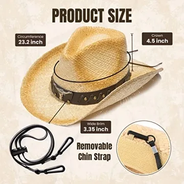Stylish Simplicity Cowboy Hat for Men and Women