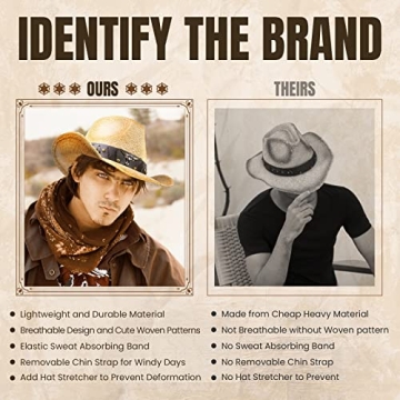 Stylish Simplicity Cowboy Hat for Men and Women