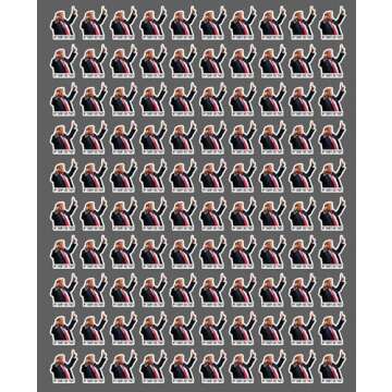 I Did That Tariff Donald Trump Meme Sticker Outdoor Waterproof Sticker Pack 2 in x 2 in - 100 Die Cut Decals Political Humor