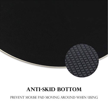 Premium Aluminum Mouse Pad - Sleek Rose Gold Design