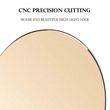 Premium Aluminum Mouse Pad - Sleek Rose Gold Design