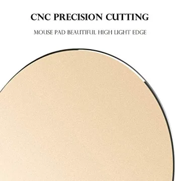 Premium Aluminum Mouse Pad - Sleek Rose Gold Design