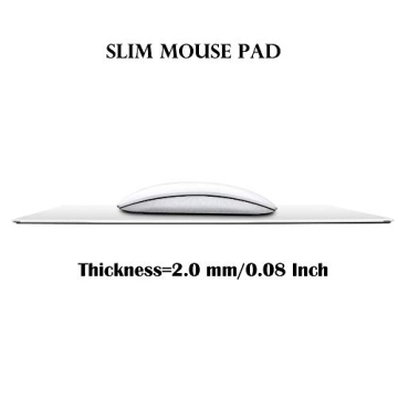 Premium Aluminum Mouse Pad - Sleek Rose Gold Design
