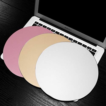 Premium Aluminum Mouse Pad - Sleek Rose Gold Design