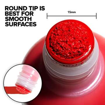 Krink K-60 12 Color Paint Marker Set - Vibrant and Opaque Fine Art Graffiti Markers for Canvas Metal...