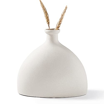 INGLENIX Minimalist Ceramic Vase Nordic Style Home Decor