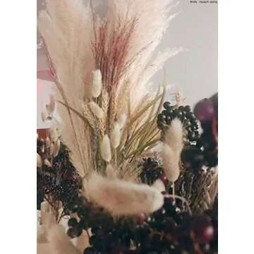 bd crafts Bunny Tail Natural Dried