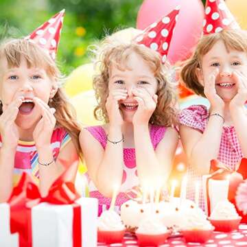 WATINC 9th Birthday Wish Bracelet, Adjustable Star Cord Bracelets with Make A Wish Cards, Friendship Simple Handmade Birthday Gift for Daughter Friends Sister