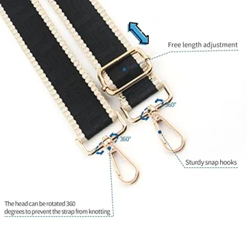 Chushui Adjustable Purse Strap - Crossbody Style for Handbags