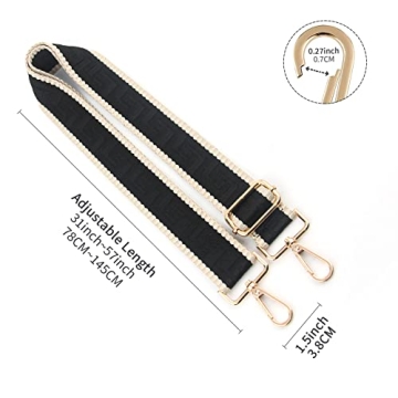 Chushui Adjustable Purse Strap - Crossbody Style for Handbags