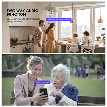 YUOCHY 1080P Light Bulb Camera - Smart Home Security