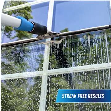 Unger Professional Streak-Free EasyGlide Glass Cleaner Concentrate, 32 oz – Ammonia-Free, Makes 25 Gallons of Solution , Safe for Tinted Windows, LOW-E Glass, Windshields & Mirrors