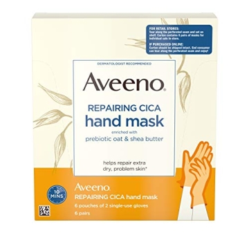 Aveeno CICA Hand Mask with Oat & Shea Butter