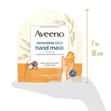 Aveeno CICA Hand Mask with Oat & Shea Butter