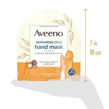 Aveeno CICA Hand Mask with Oat & Shea Butter