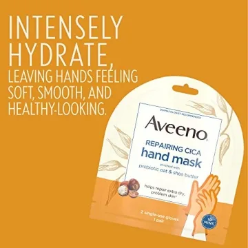 Aveeno CICA Hand Mask with Oat & Shea Butter