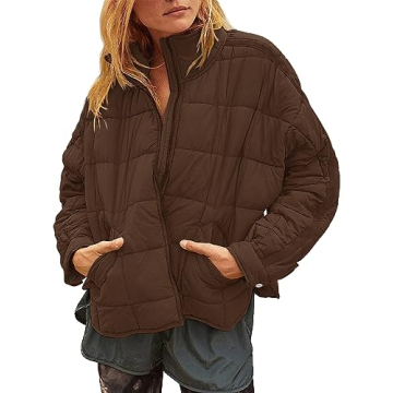 Stylish Muchpow Women’s Lightweight Down Coat for Winter