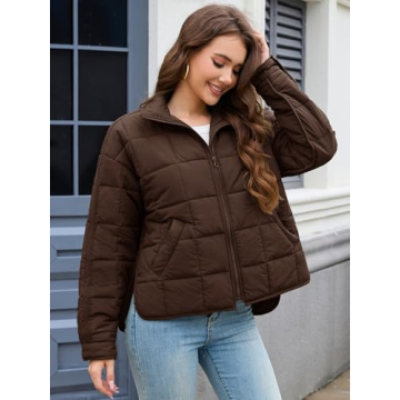 Stylish Muchpow Women’s Lightweight Down Coat for Winter