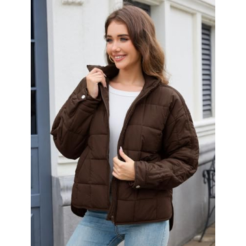 Stylish Muchpow Women’s Lightweight Down Coat for Winter
