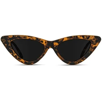 WearMe Pro Retro Vintage Cat Eye Sunglasses UV Protection