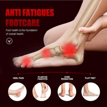 VALSOLE High Arch Support Insoles for Pain Relief