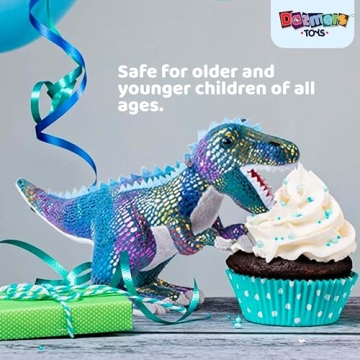 Plush Dinosaur Stuffed Animal Set of 4 Soft Snuggly Toys