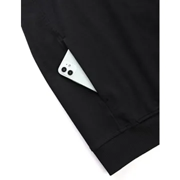 CRZ YOGA Hoodies for Men - Stylish French Terry Sweatshirt