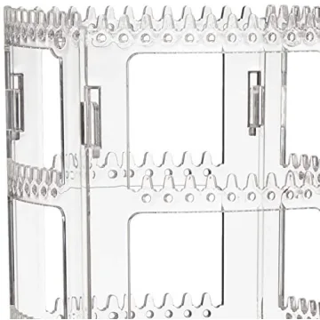 Sooyee 360 Rotating Earring Holder for Jewelry Display