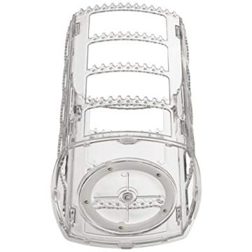 Sooyee 360 Rotating Earring Holder for Jewelry Display