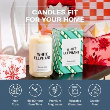Homesick Holiday Cheer Candle - 60-80 Hours Burn Time