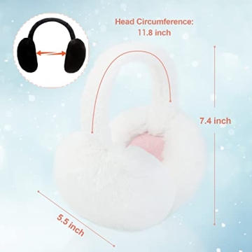 Stylish PIGBENGO Winter Ear Muffs for Women – Cozy & Chic