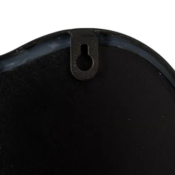 Creative Co-Op Wavy Scalloped Arched Metal Framed Wall Mirror, Gold